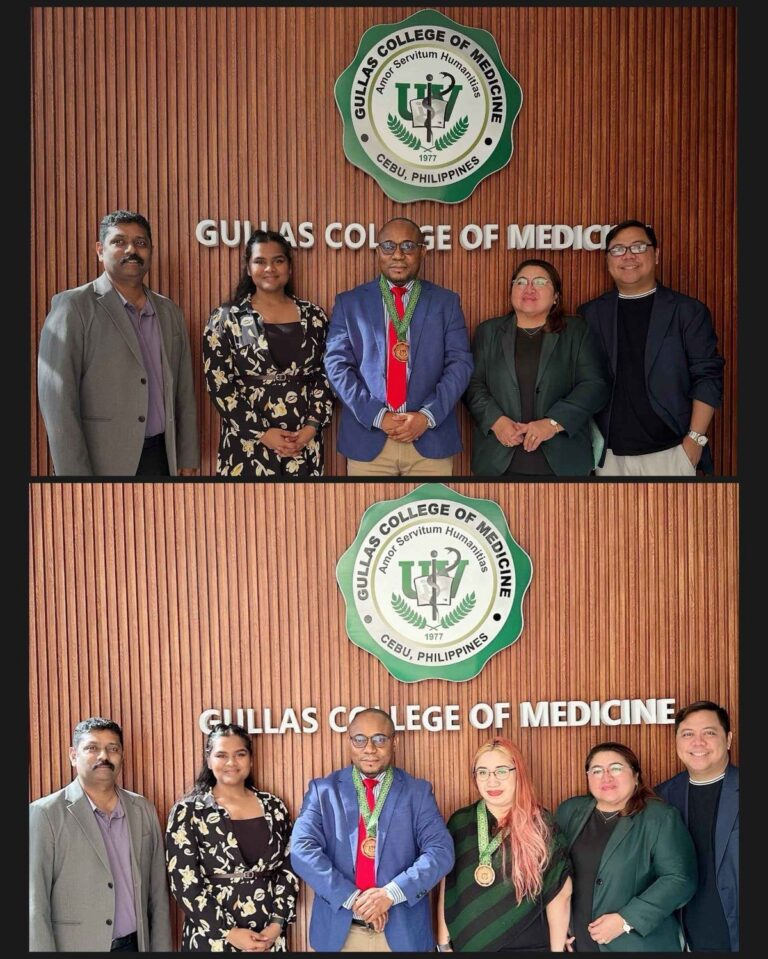 The Chargé d’Affaires met Gullas College of Medicine officials in Cebu to discuss visa processing and enrolment challeng…