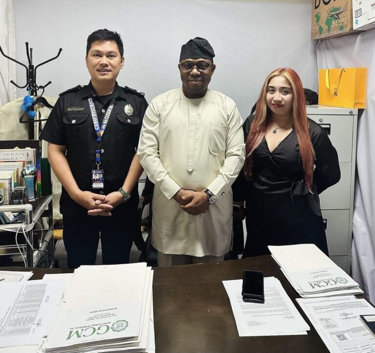 The Chargé d’Affaires met the Bureau of Immigration Cebu Foreign Student Desk to address visa challenges facing Nigerian…