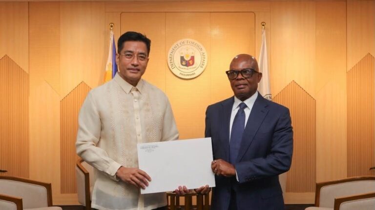 The Ambassador-Designate presented copies of his Letters of Credence to Assistant Secretary Ariel R. Peñaranda, Chief of…