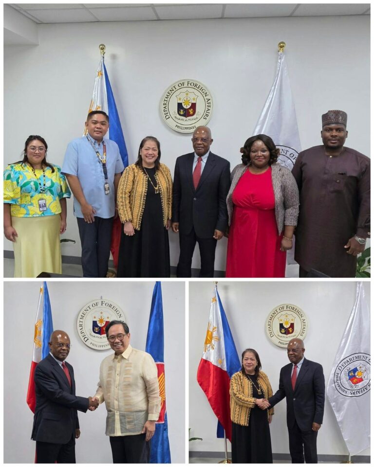 The Ambassador-Designate paid a courtesy call on Undersecretary for Policy Leo Herrera-Lim and Assistant Secretary Germi…
