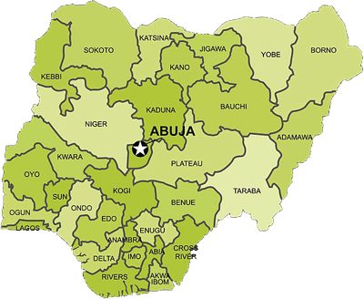Map of Nigeria